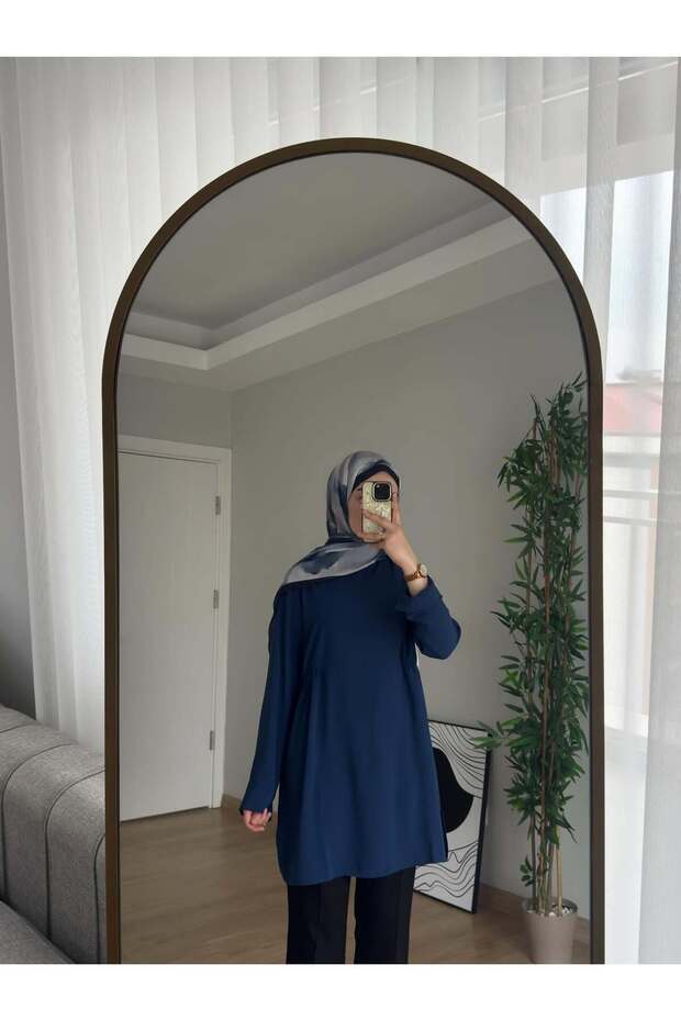 Elastic Waist Kavin Tunic, Standard Size Compatible between 38-44