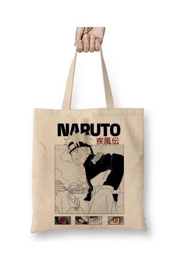 Naruto Anime Tote Bag Long Handle Shopping Bag Beach Bag