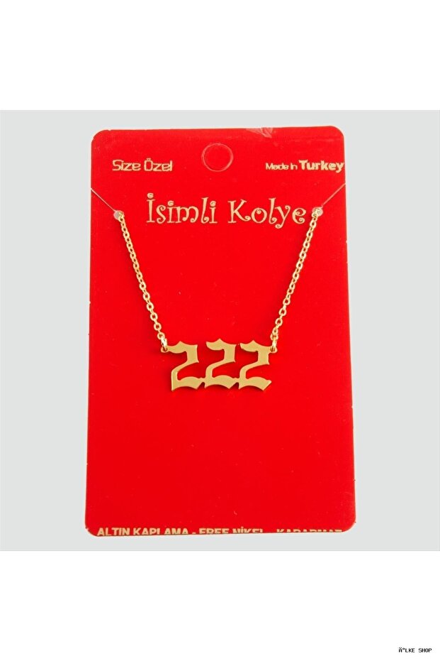 Ilkestor Auspicious Numbers Pendant (23456) Necklace 2