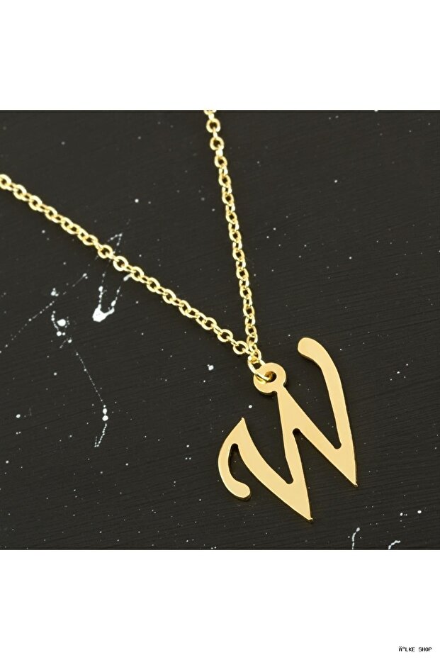 Ilkestor Solid Brass Letter Pendant (32737) W