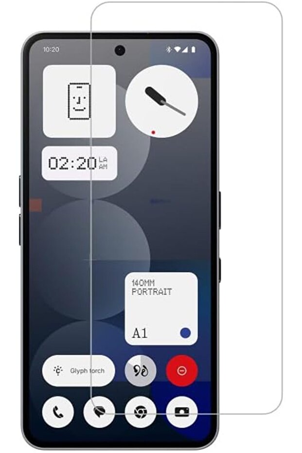 واقي شاشة من الزجاج المقوى متوافق مع هاتف Nothing Phone 3A 5G