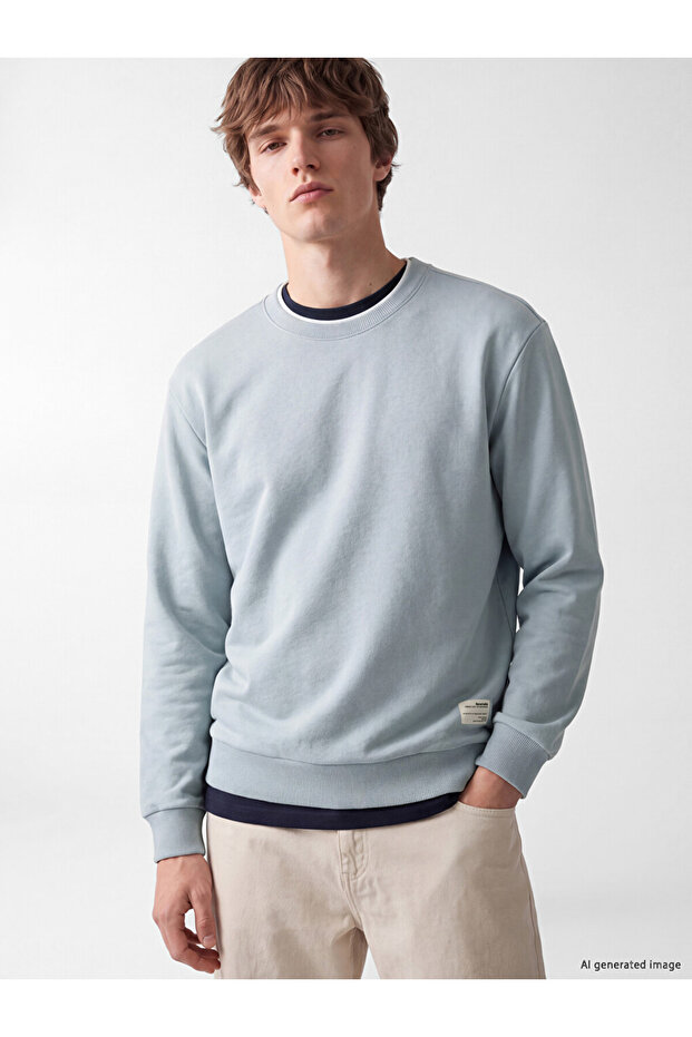 I Zero Roba Collar Men's Thick Sweatshirt from Freezen Store