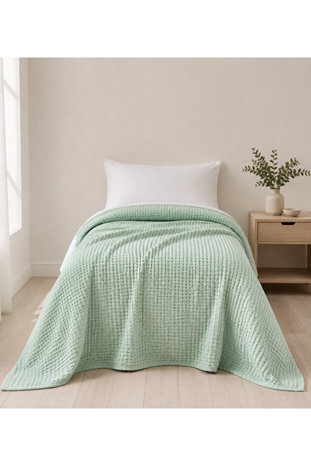Single Bedspread | Single Pike | 100% Cotton | 160X240 Pool Patterned