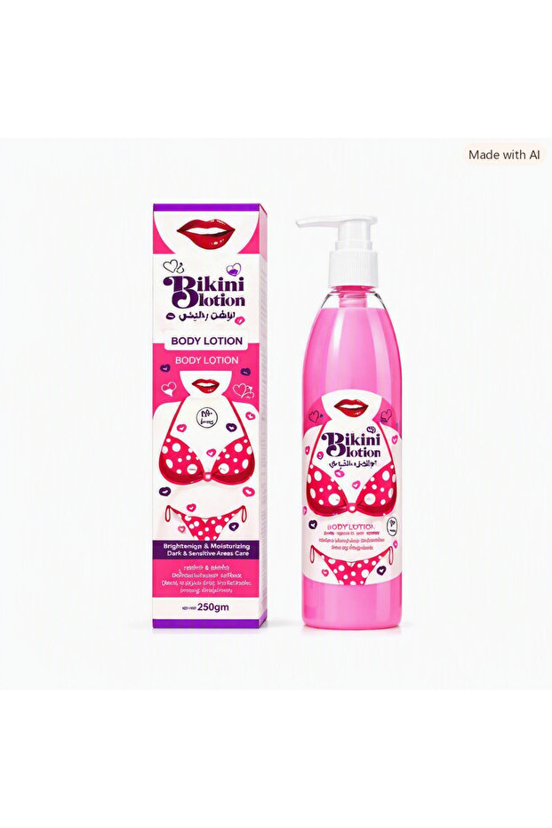 Bikini Lotion for Sensitive Areas-250Gr