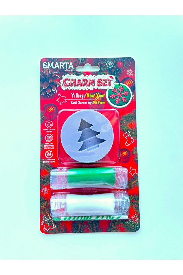 Charm Set New Year – Pine Tree DIY Charm Kit