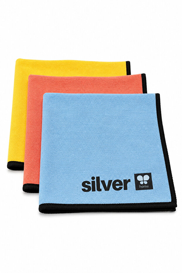 Microfiber Extra Thick Glass Cloth 40X40 cm - 3 Pieces
