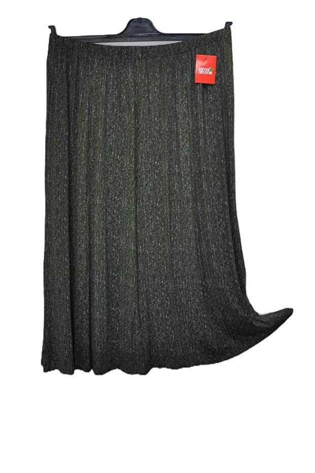 Plus Size Pigment1 Combed Cotton Elasticated Maternity Skirt
