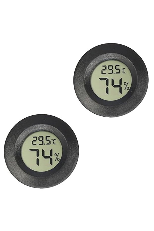 Electronic Temperature and Humidity Meter, Mini Digital Hygrometer Thermometer with LCD Di