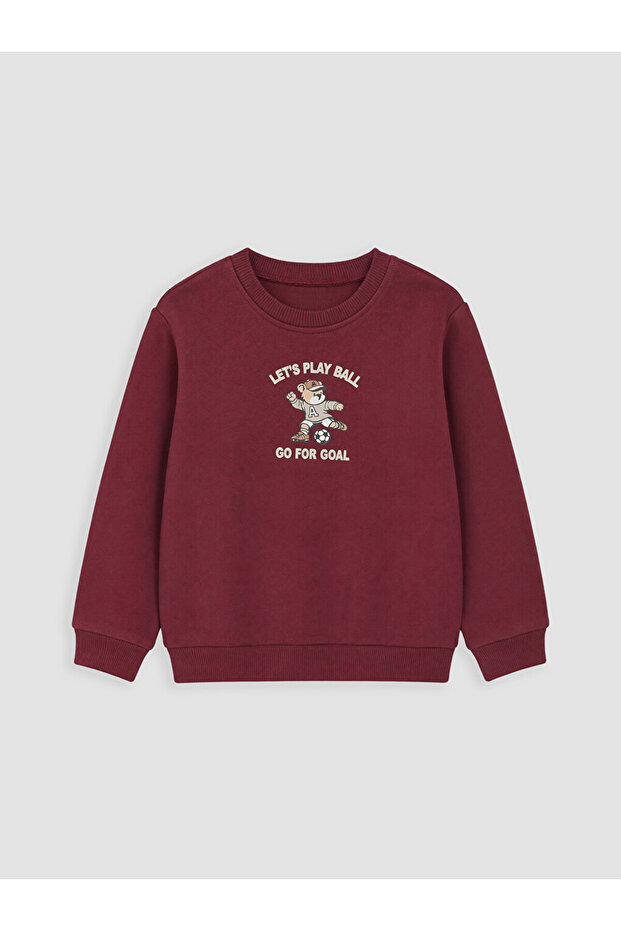 Printed boy's sweatshirt