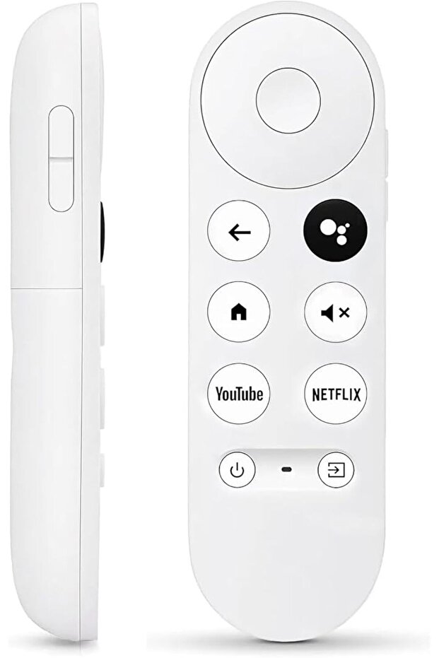 جهاز تحكم عن بعد صوتي بديل لتلفزيون جوجل كروم كاست 4K/HD، متوافق مع موديلات كروم كاست سنو G9N9