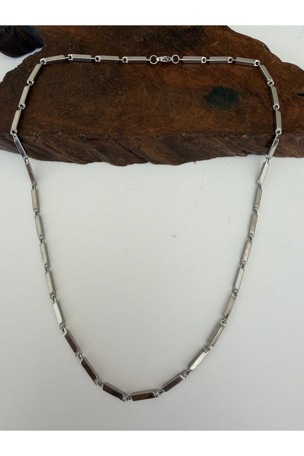 Top Segment Casual Steel Chain Necklace 55 cm Steel Chain Men's Necklace Men's Steel Chain Necklace