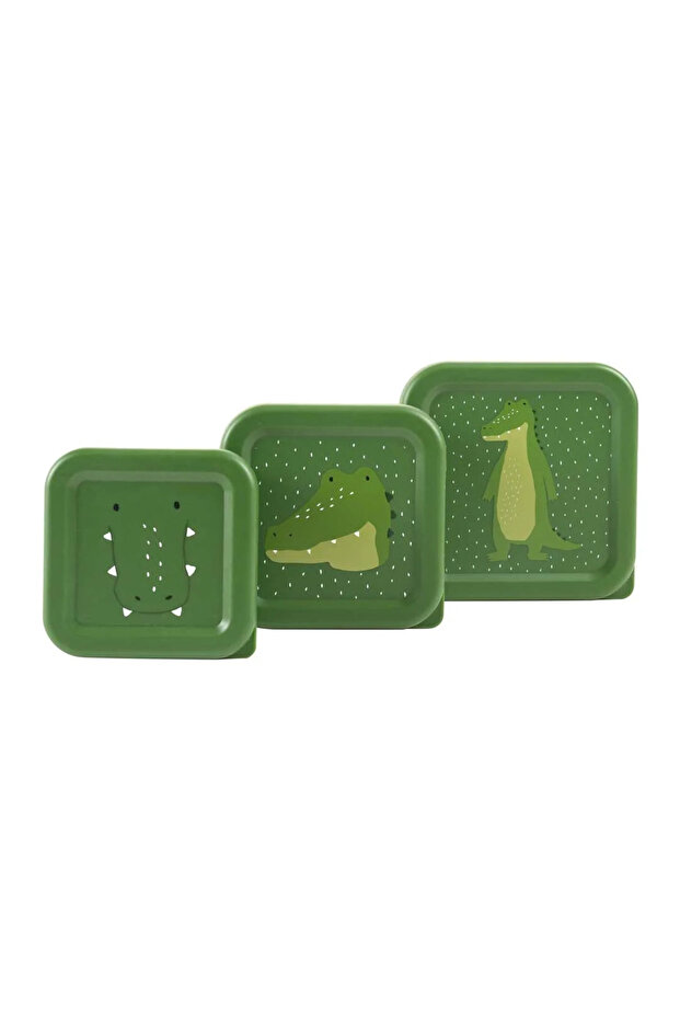 Unisex Kids Mr. Alligator 3-Piece Snack Container 05-199