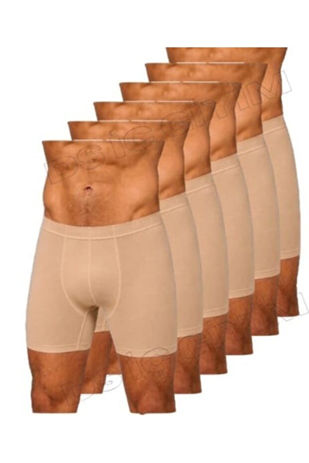 324 Men's Bamboo Lycra Boxer Shorts 6 Pieces