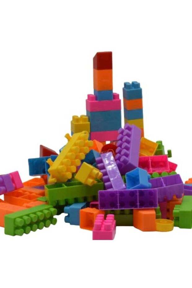 Kids Building Blocks Set - 110 Pieces