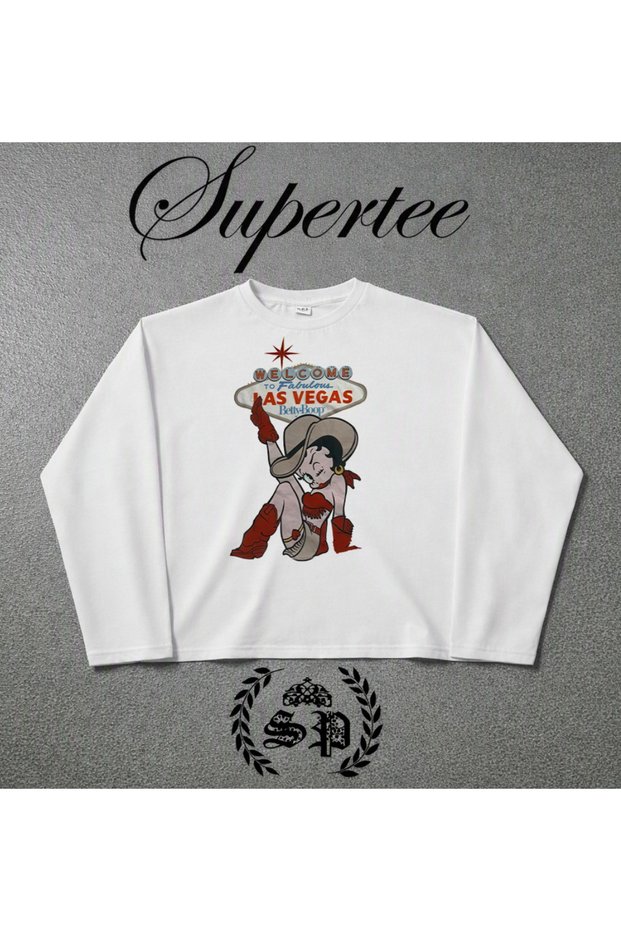 Long Sleeve Series Trend Top10 Printed Long Sleeve T-Shirt