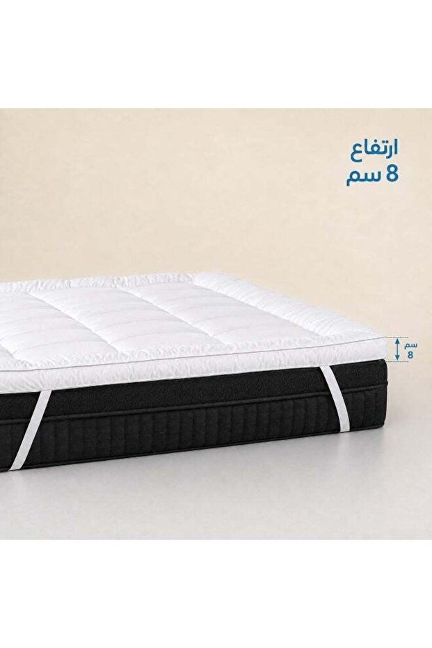 لباد فندقي فاخر ارتفاع 8 سم مقاس 100×200 سم