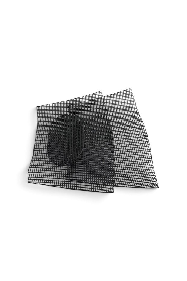 Plastic Bag Canvas Set (3 Pieces) Black