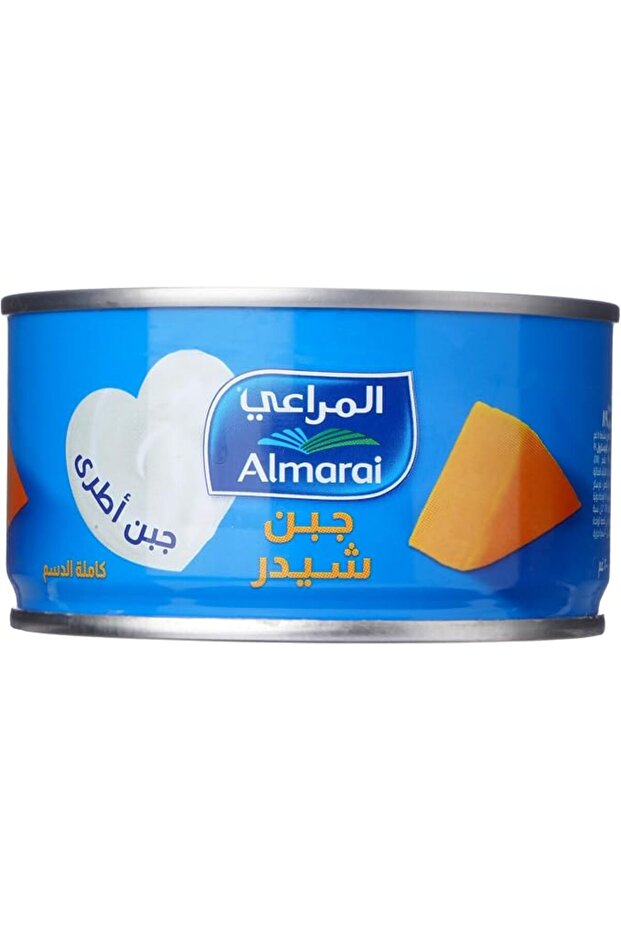 علبة جبن شيدر كامل الدسم 200 جرام