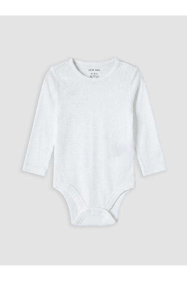 Esvab • Modern & Distinctive Zero Roba Collar Baby Girl Snap-On Bodysuit