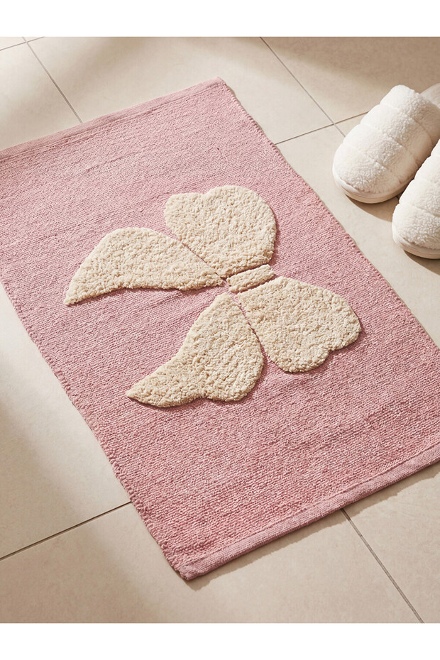 I Butterfly Figured Bath Mat 50X80 cm from Freezen Store