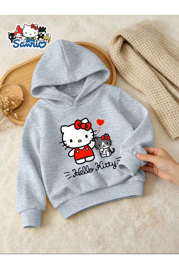 Girls' Outerwear Fashionable Hooded Sweatshirt for Fall and Winter, Comfortable and Easy Casual Trend Style, Suitable for Daily Outings and Athletic Long Sleeve Top