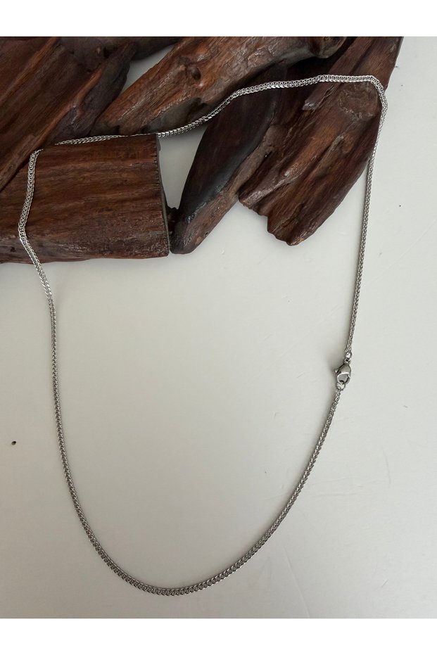 Top Segment Casual Steel Chain Necklace 55 cm Steel Chain Necklace Men's Steel Chain Necklace