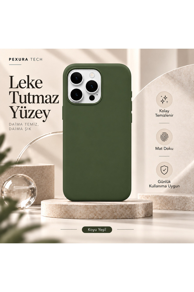 iPhone 14 Pro Compatible Velvet Stain-Resistant Matte Soft Silicone Launch Case