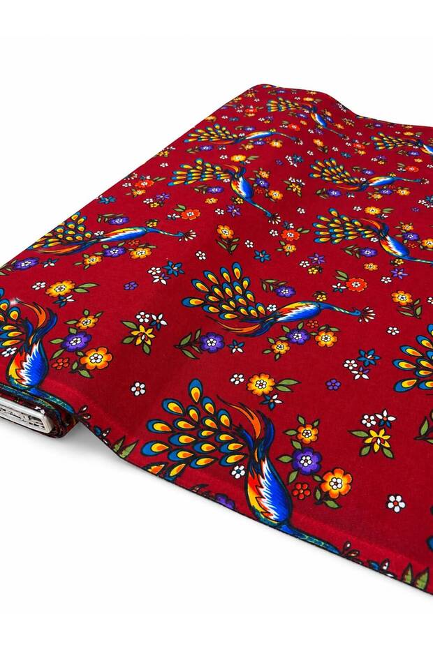 Divitin Flannel Fabric - Dress - Hobby Design - 100% Organic Cotton (90× 100cm)