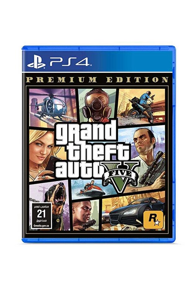 Grand Theft Auto V - PS4 - Gcam - Action & Shooter - playstation_4_ps4