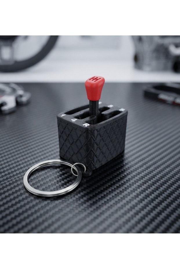Manual Gearbox Design Keychain – Mini Gearbox Model for Car Enthusiasts