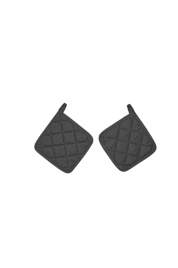 Rinnig Handle, Gray, 21X21 Cm, 2 Pieces