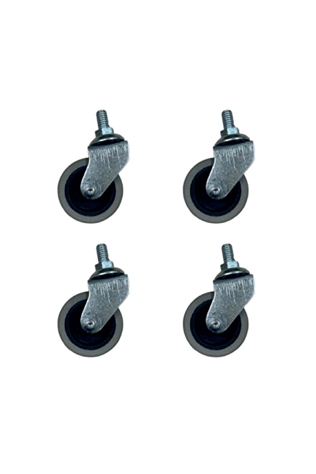 Ball Caster with Screw - 20X50 - Gray Hks178 - 4 Pieces