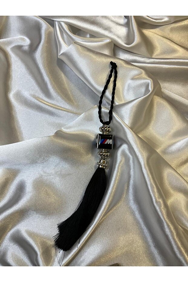 Tasseled Imm Emblem Rearview Mirror Ornament - Auto Mirror Ornament - Mirror Ornament