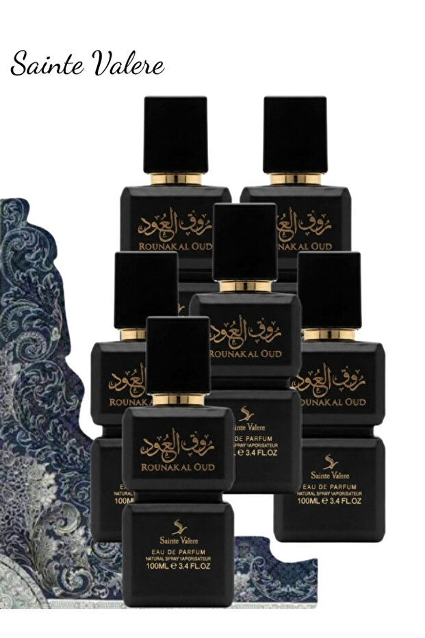 6 قطع من عطر روناك العود 100 مل