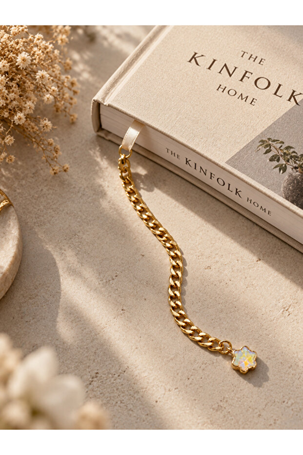 Design Notebook and Agenda Charm - Flower