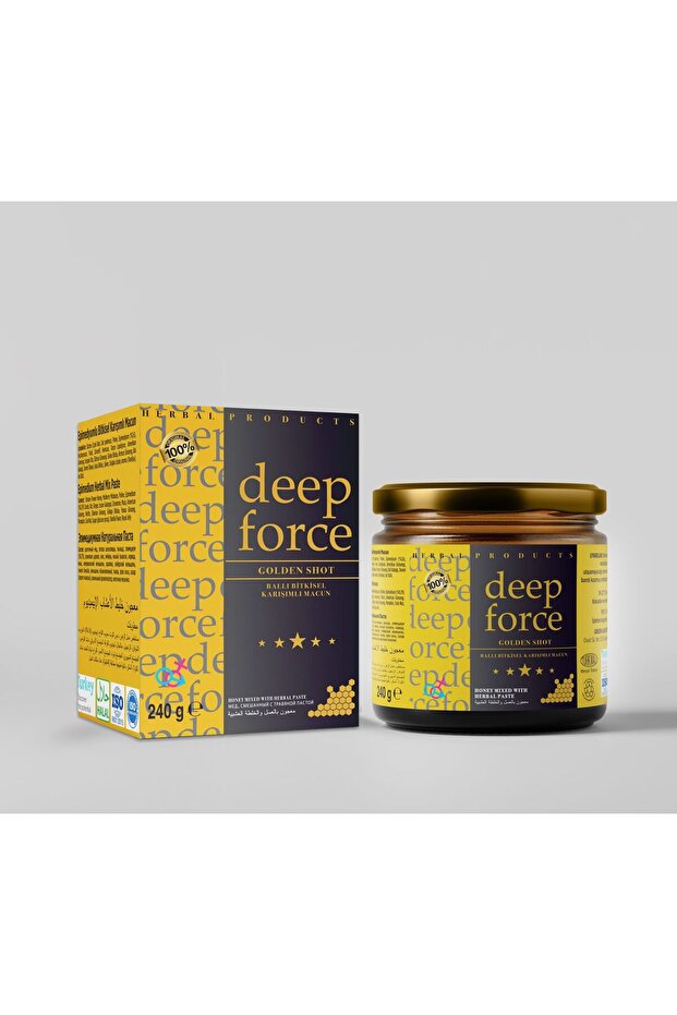 Deep Force Plus Ballı Bitkisel Karışımlı Macun