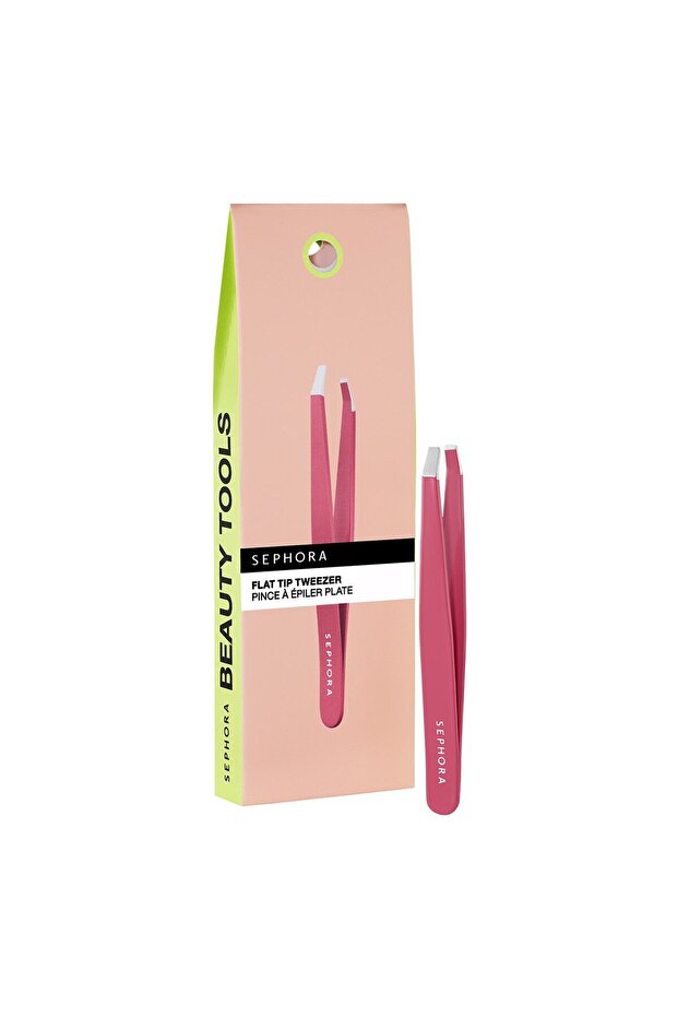 Flat Tip Tweezer - Straight Tweezers - 1 Piece
