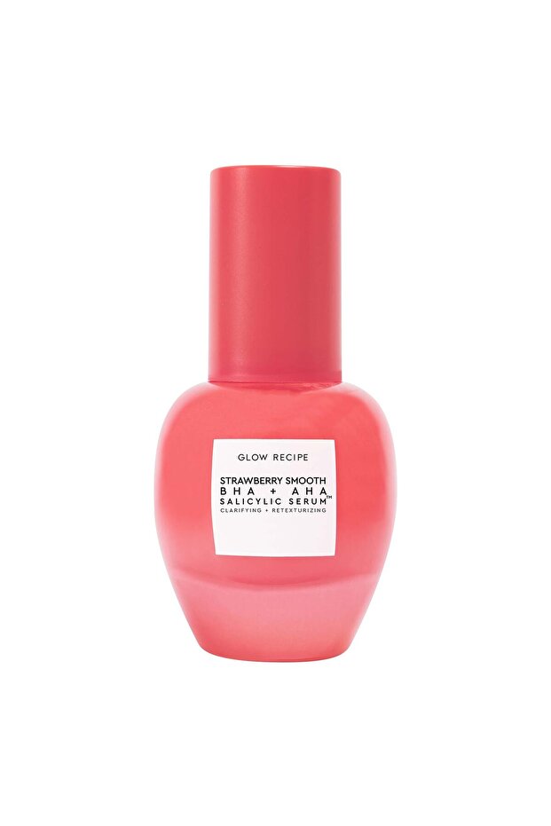 Strawberry Smooth - Purifying Serum with Salicylic Acid, Aha, and Bha - 30 ml