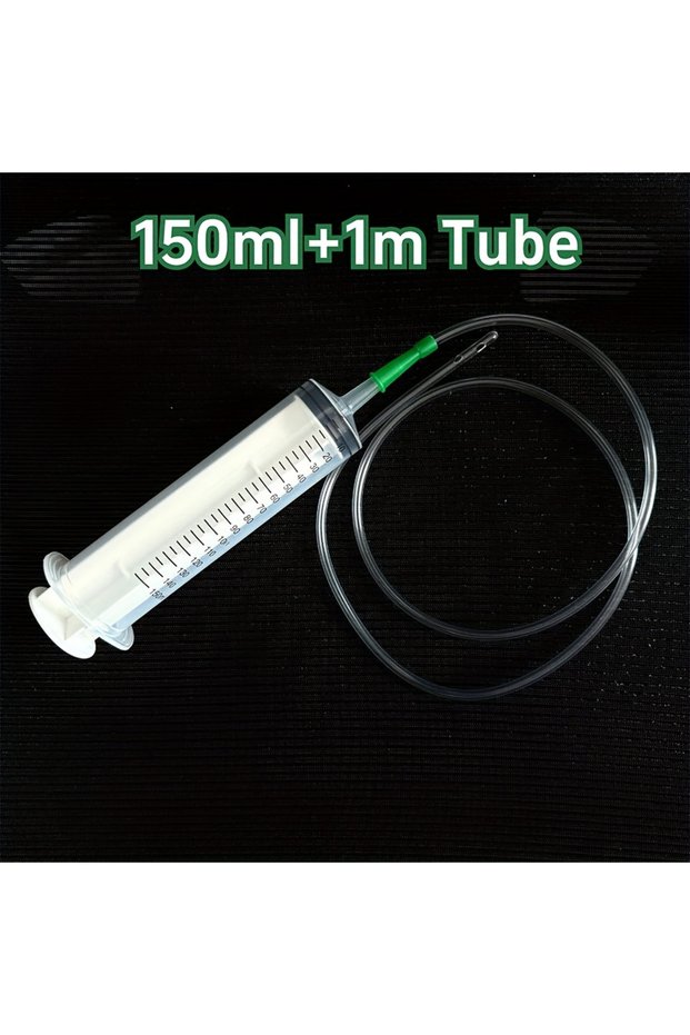 150ml Versatile Oil Pump Syringe with 20ml-1000ml Capacities Including Needle Tube and 1m Soft Tube