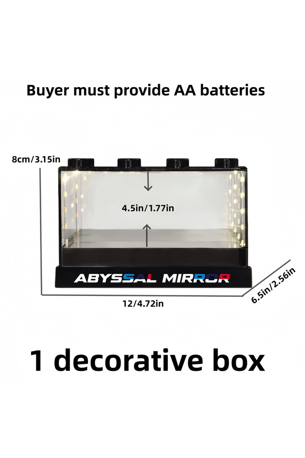 1 Voice controlled display box, car model figurine, storage box, desktop decoration, car model colle
