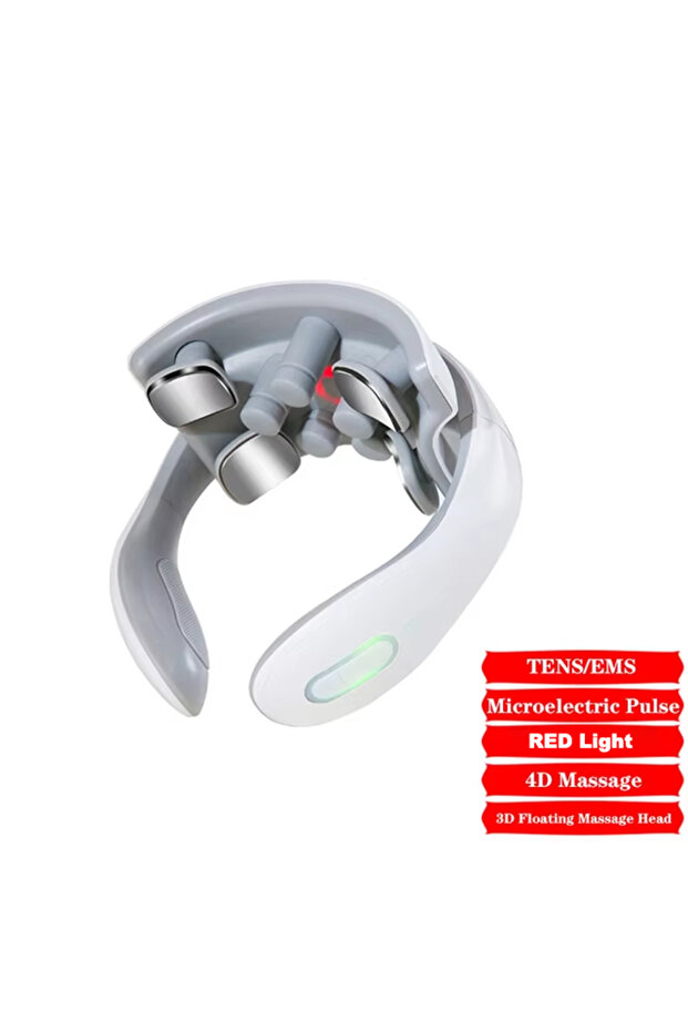 Upgrade Smart Neck Massager for Adults, 5 Massage Modes, Ergonomic Portable Neck Device for Office,