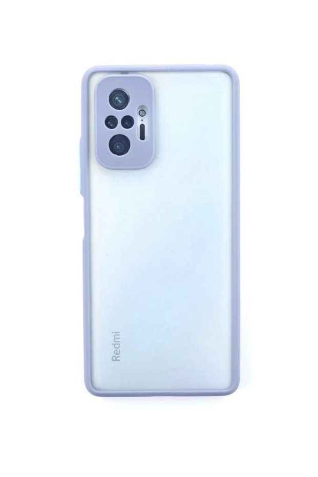 Xiaomi Redmi Note 10 Pro Compatible Case Montreal Silicone Cover - Gray