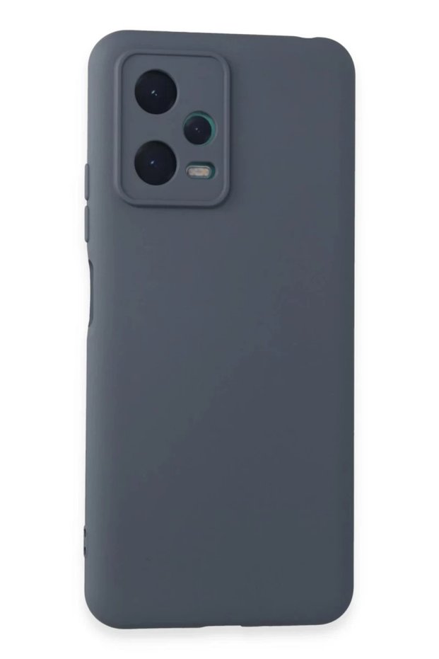 Xiaomi Redmi Note 12 5g Compatible Case Nano Velvet Silicone - Gray
