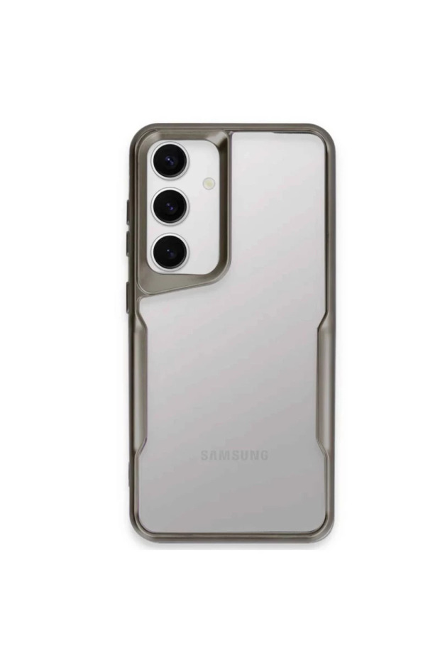 Samsung Galaxy A55 5g Compatible Case Boyi Silicone Cover - Titan Gray