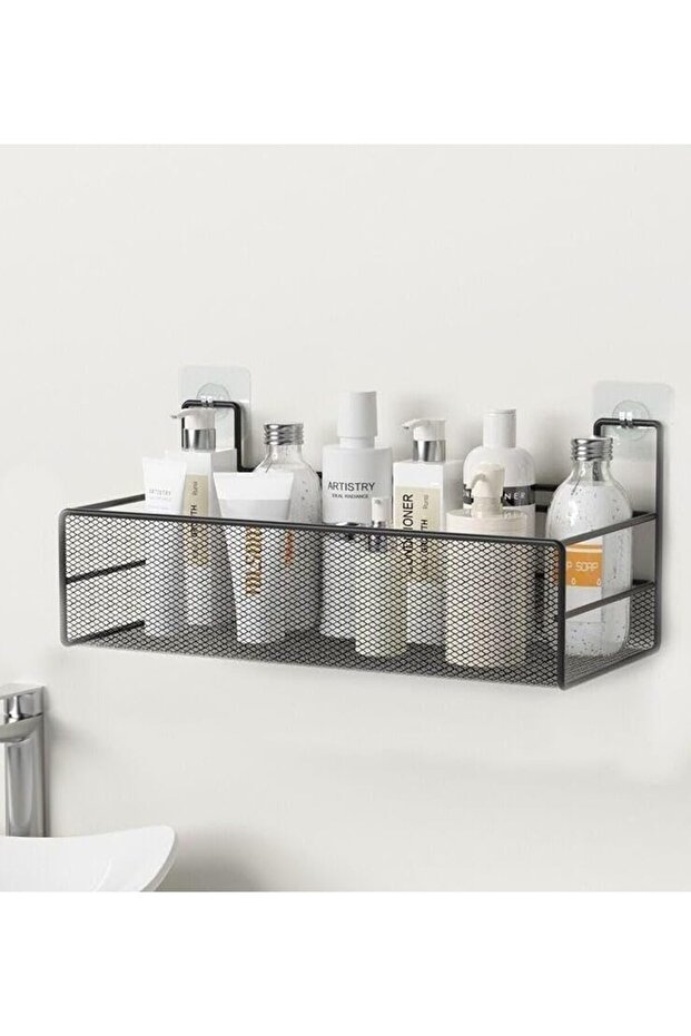 Bathroom Organizer Shelf Black