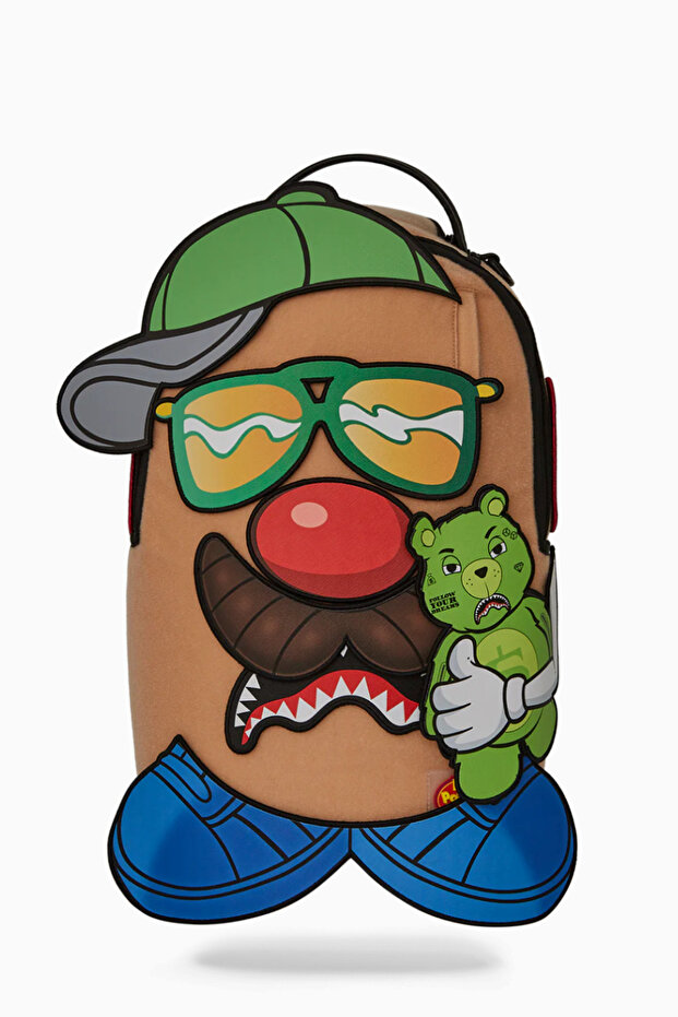 Mr. Potato Head Velcro Patches Dlxsv Backpack, Licensed Backpack