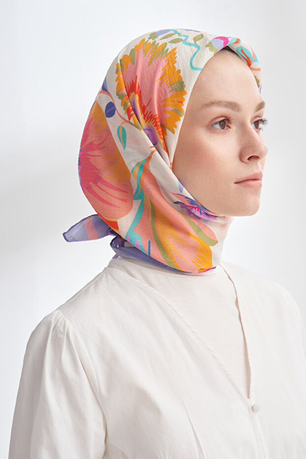 Roselle Desen the Tencel Edit Scarf - Lila