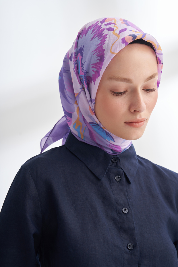 Roselle Desen the Tencel Edit Scarf - Lilac