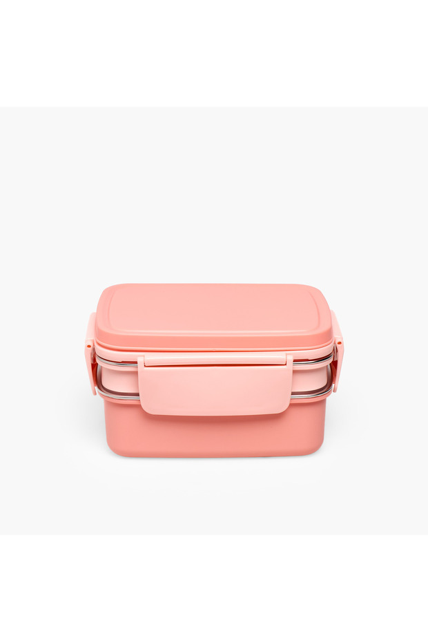 Solid Lunch Box for Kids with Clip Lock Lid - 950 ml