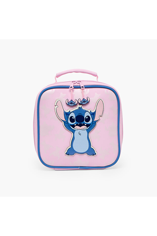 Stitch Accent Lunch Bag for Girls 5-8 Years with Top Handle